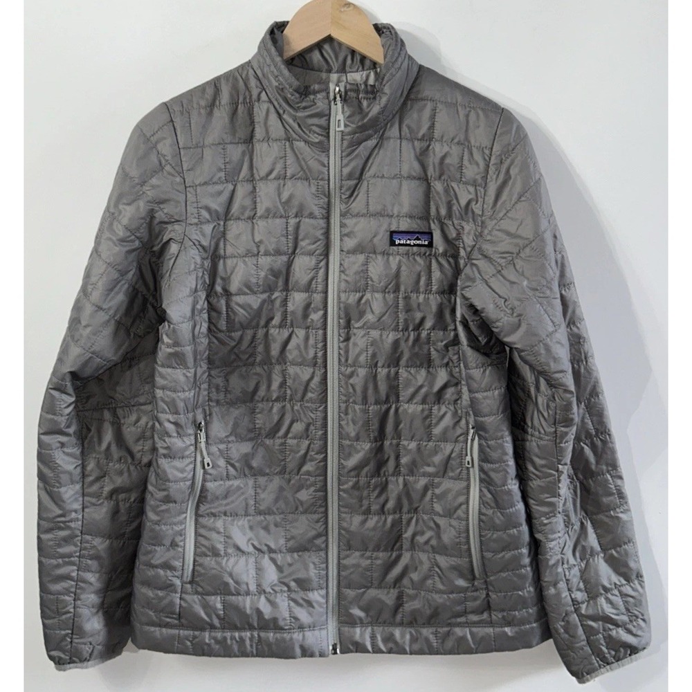 Patagonia Women's Nano Puff Full Zip Quilted Jacket Primaloft Med 84217 Clean